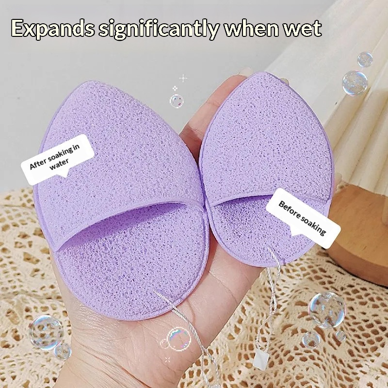 Skincare Exfoliating - Glove Type Facial Sponge Puff Soft