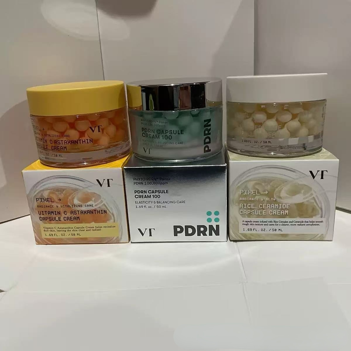 Skincare Vitamin C - VT 100,000ppm PDRN Capsule Cream, Rice