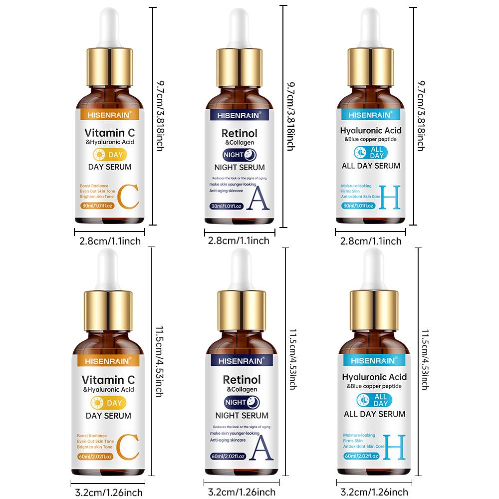 HISENRAIN Vitamin C + Retinol  - Azelaic Acid Serum 评论和价格