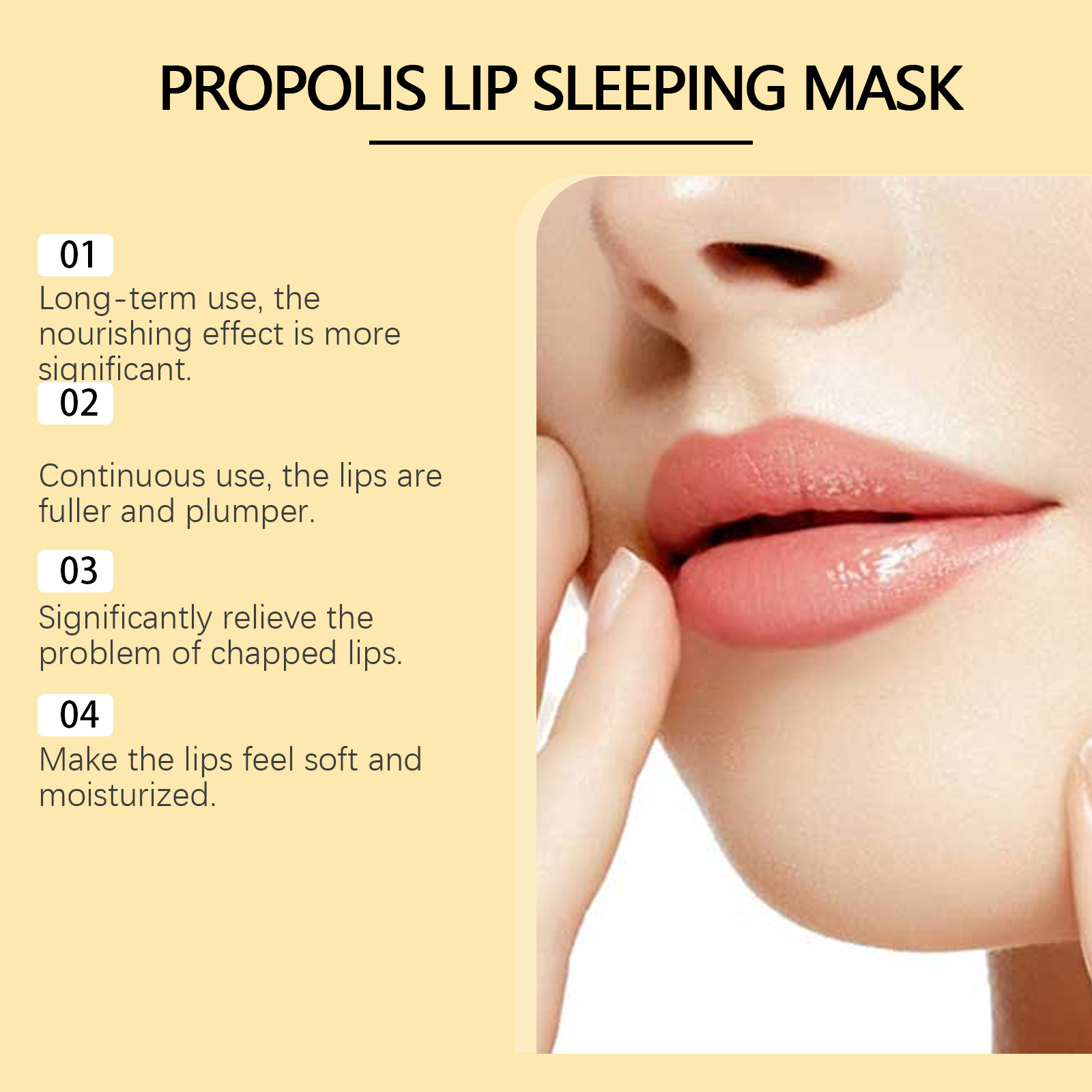 EELHOE Propolis Night Lip Mask - Skincare Exfoliating 评论和价格