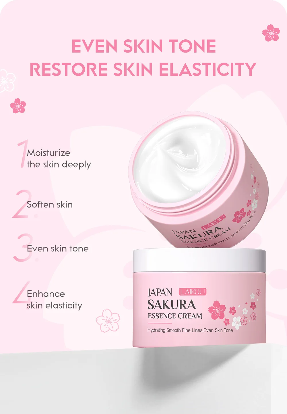LAIKOU Japan Sakura Essence Cr - Skincare Vitamin C 评论和价格