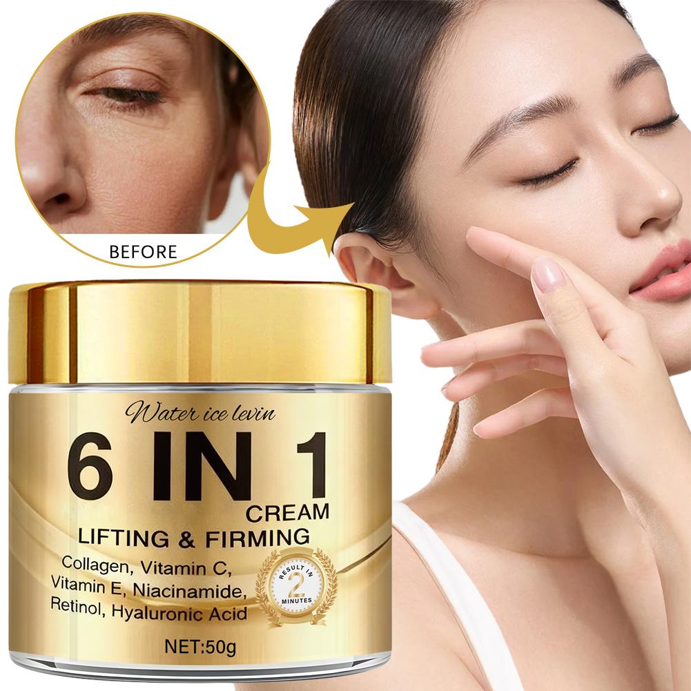 6 IN 1 Collagen Face Cream Lif - Skincare Vitamin C 评论和价格