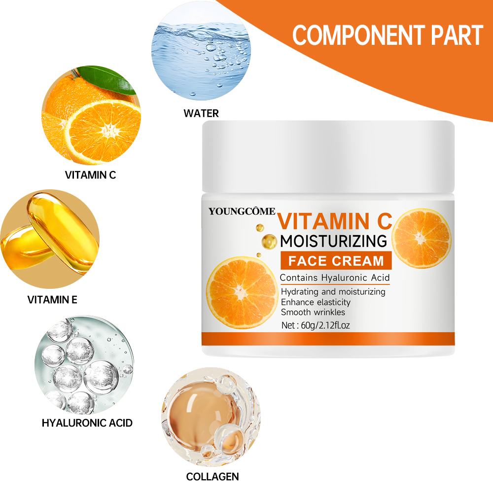 Vitamin C Moisturizer with Hya - Skincare Vitamin C 评论和价格