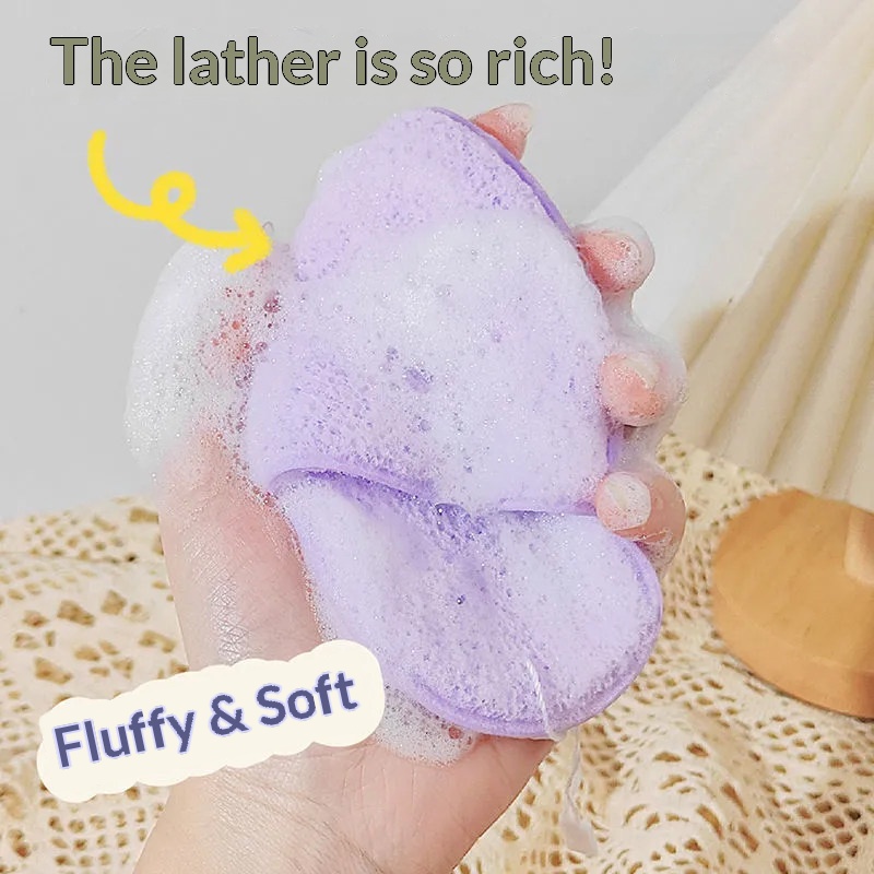 Glove Type Facial Sponge Puff  - Skincare Exfoliating 评论和价格