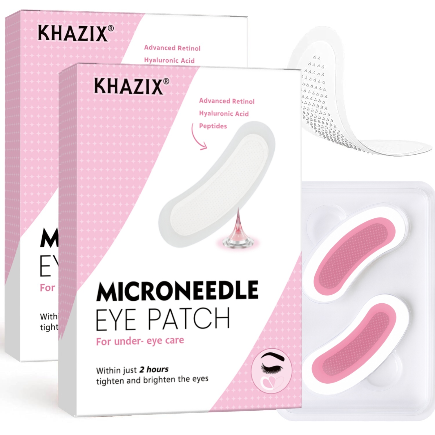 Retinol Microneedle Eye Patche - Eye Cream Peptide 评论和价格