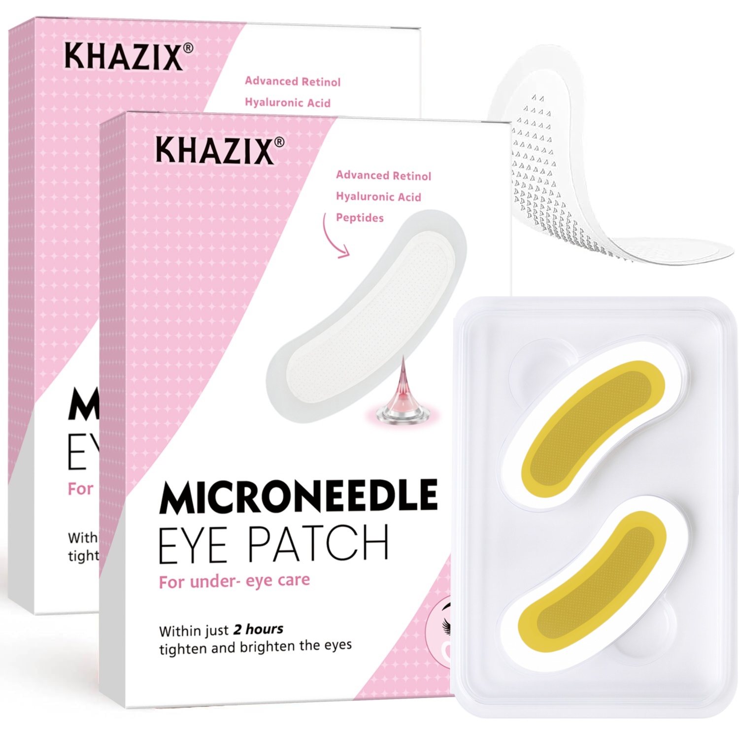 Retinol Microneedle Eye Patche - Eye Cream Peptide 评论和价格