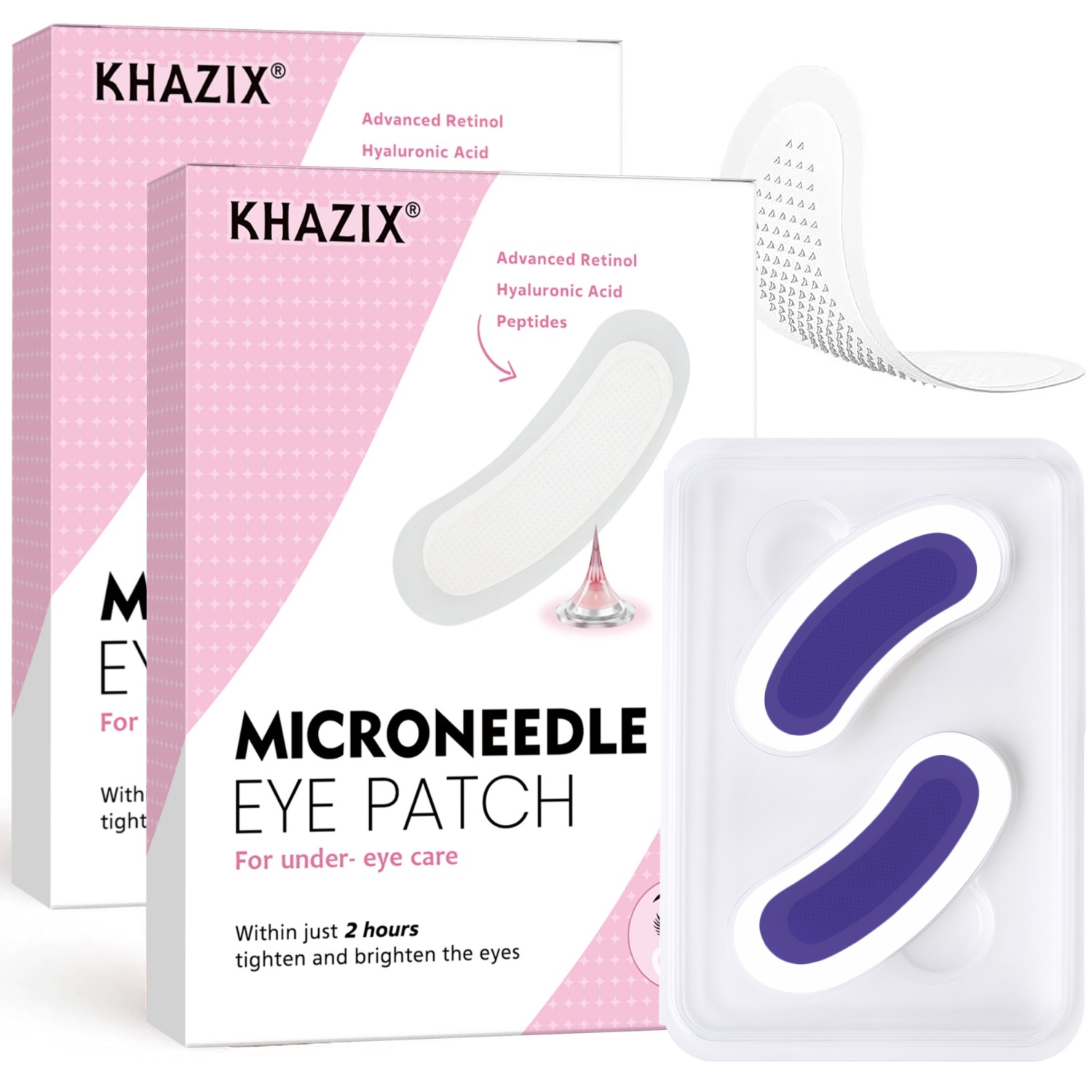 Retinol Microneedle Eye Patche - Eye Cream Peptide 评论和价格
