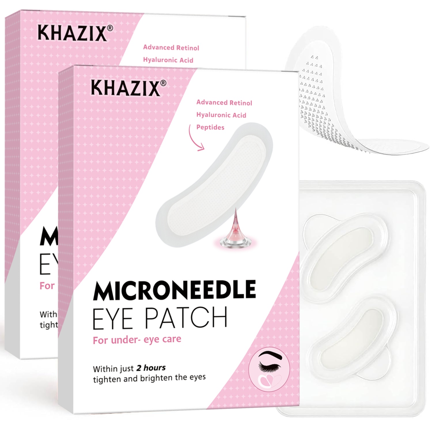 Retinol Microneedle Eye Patche - Eye Cream Peptide 评论和价格