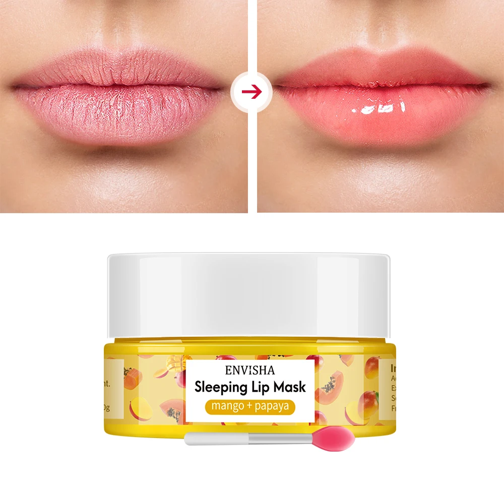 ENVISHA Lip Mask Sleeping Main - Skincare Exfoliating 评论和价格