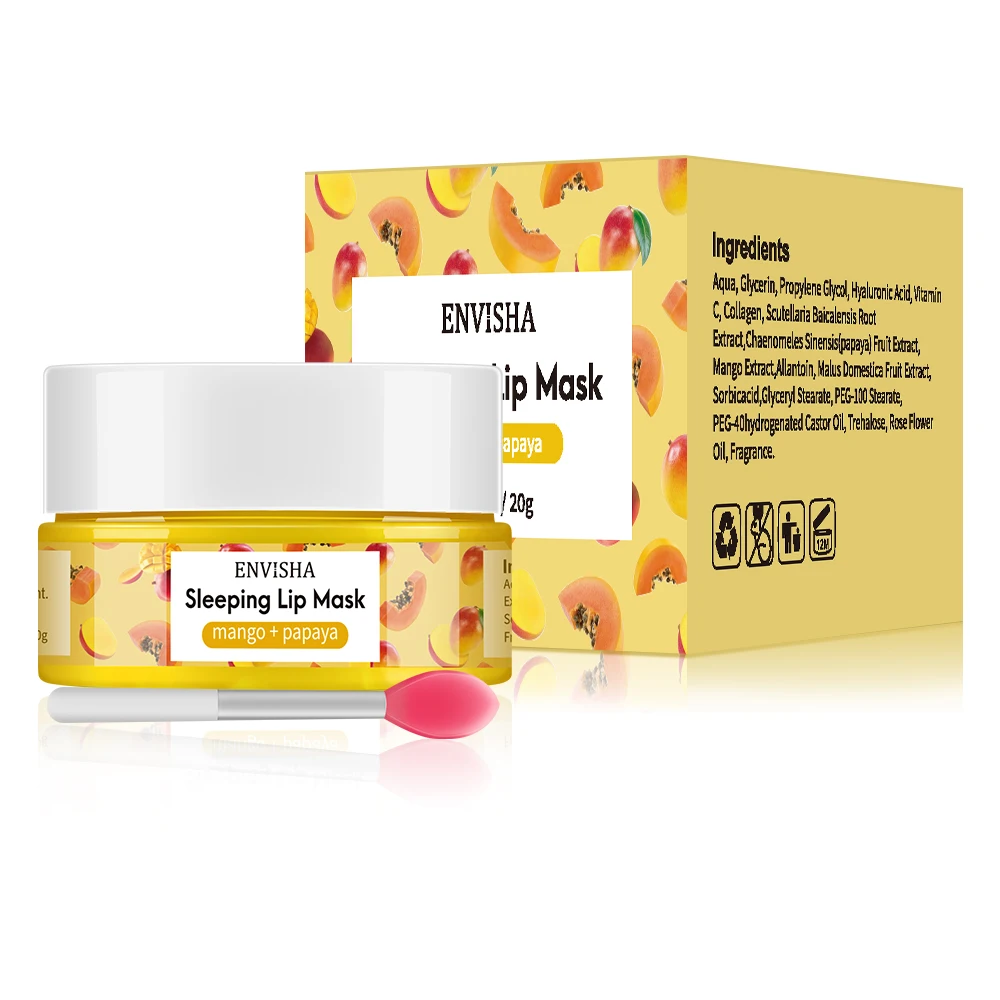ENVISHA Lip Mask Sleeping Main - Skincare Exfoliating 评论和价格