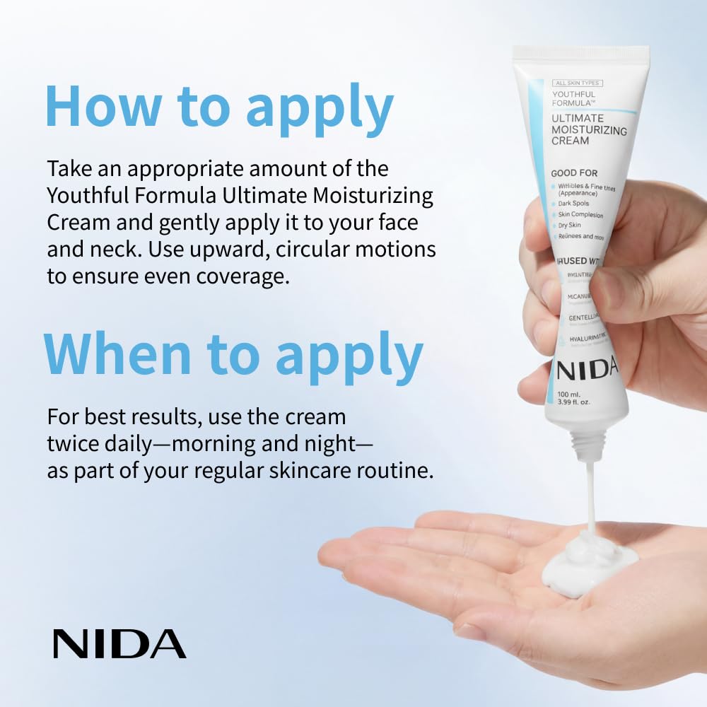 NIDA Moisturizing Cream+Sunscr - Eye Cream Peptide 评论和价格