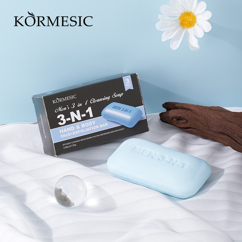 Men's 3-in-1 Cleansing Bar Soa - Skincare Exfoliating 评论和价格