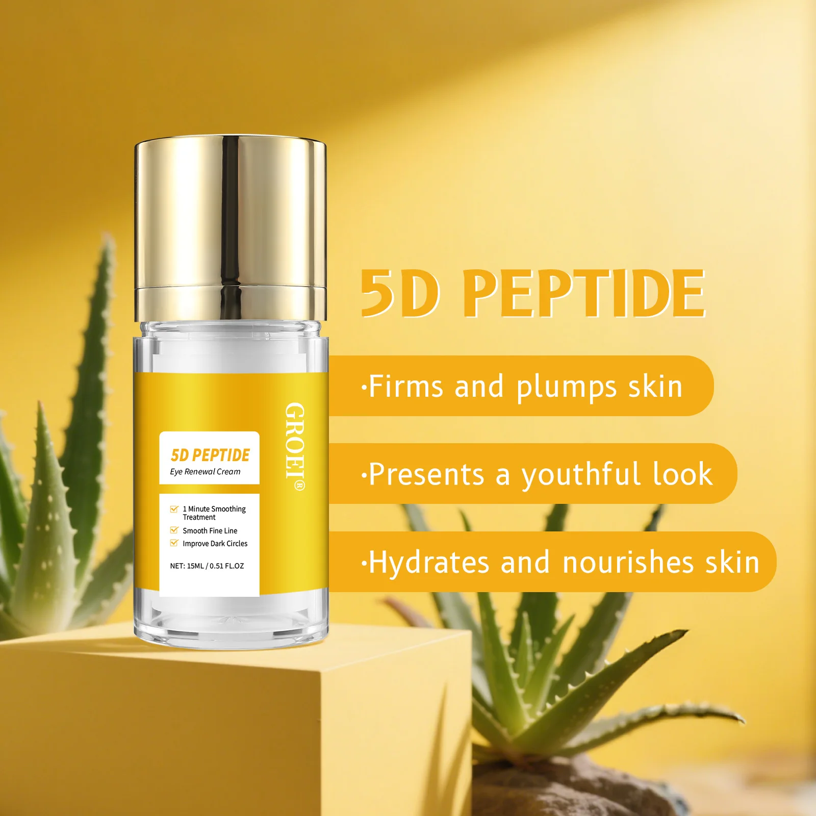 Dark Circle & Puffiness Soluti - Eye Cream Peptide 评论和价格